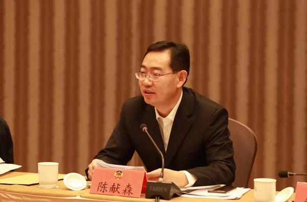陳獻森副區(qū)長在聯(lián)組議政會上講話