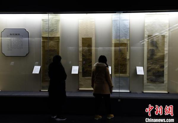 明清11個(gè)畫派精品齊聚重慶勾勒中國(guó)繪畫面貌