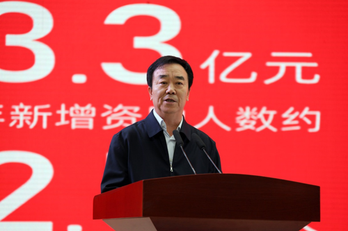 寧夏回族自治區(qū)黨委常委、統(tǒng)戰(zhàn)部部長白尚成發(fā)表總結(jié)講話