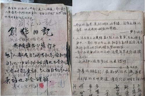 △李保玉有每天寫日記的習(xí)慣。右側(cè)1988年的日記，當年李保玉20歲。