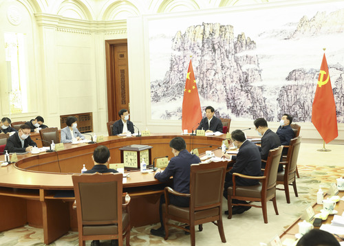 （時(shí)政）全國(guó)人大常委會(huì)黨組召開(kāi)會(huì)議 栗戰(zhàn)(1439739)-20221024233949