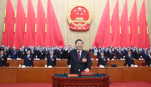 （兩會(huì)）（2）習(xí)近平全票當(dāng)選國家主席中央(1898446)-20230312015528
