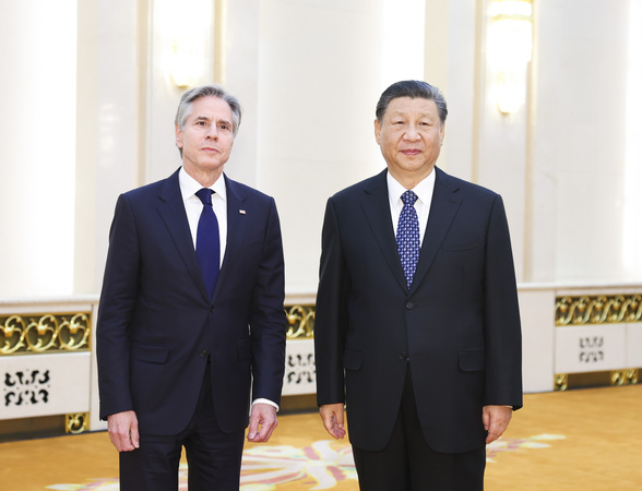 習(xí)近平會(huì)見美國國務(wù)卿布林肯(4414778)-20240426184632