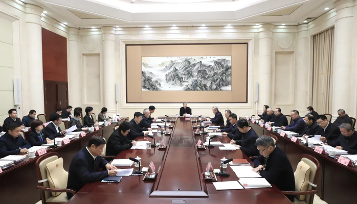 廣西壯族自治區(qū)政協(xié)召開主席會議 孫大偉主持并講話